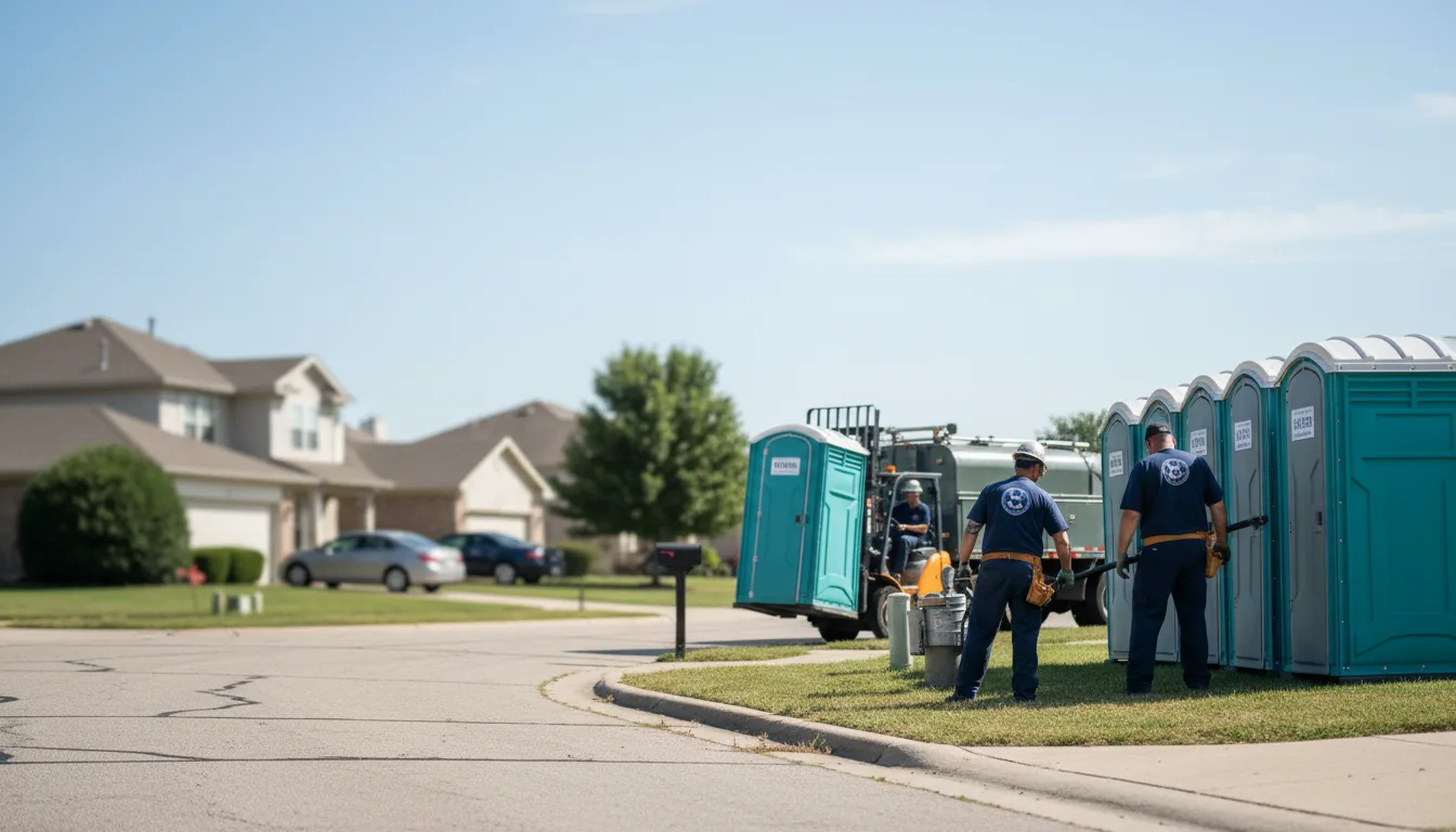 Porta Potty Rental in Greenfield, OK near me